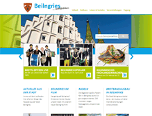 Tablet Screenshot of beilngries.de